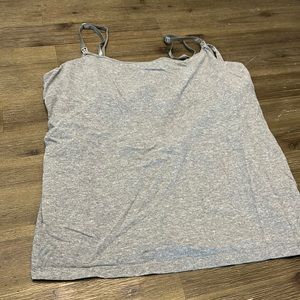 Gray motherhood maternity XL nursing tank